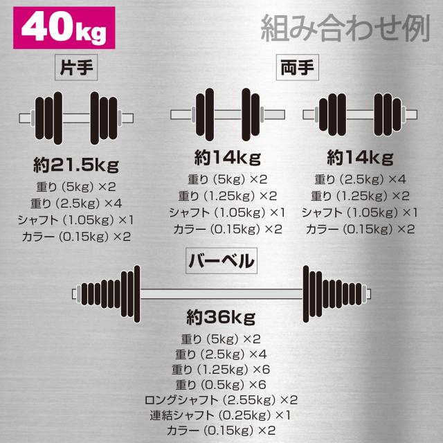 ダンベル 可変式 20kg 可変式ダンベル 2個セット 10kg 多機能 ダンベルセット バーベルセット 30kg 鉄アレイ 2個セット バーベル シャフト プレート 5kg 10kg 15kg 筋トレ トレーニング_19