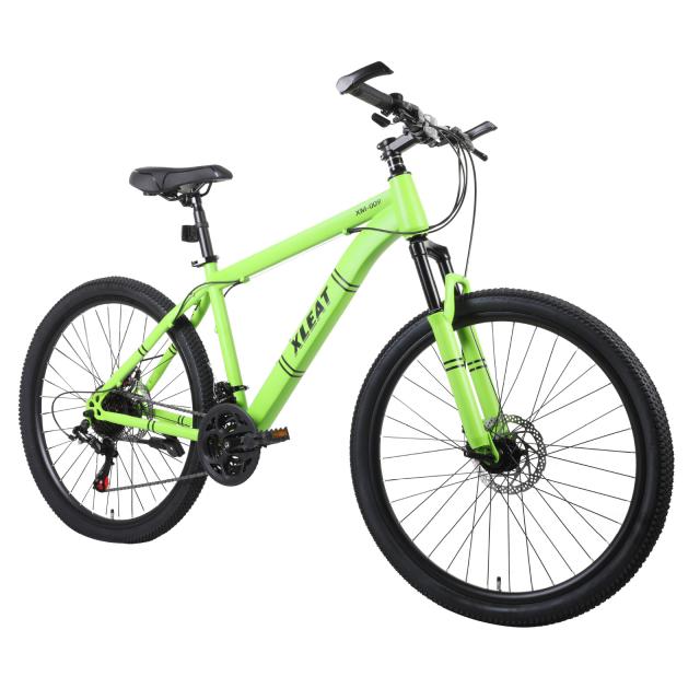 マウンテンバイク 26インチ シマノ製 21段変速 ライト スタンド付 MTB