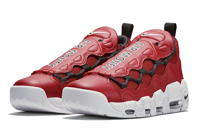 NIKE AIR MORE MONEY AJ2998-600 GYM RED/BLACK-WHITE ナイキ エア モア マネー ジムレッド ブラック ホワイト 限定 メンズ スニーカー slnk NIKE AIR MORE MONEY AJ2998-600 GYM RED/BLACK-WHITE ナイキ エア