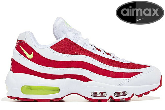 NIKE AIR MAX 95  「MARINE DAY」 CQ3644-171 WHITE/VOLT-WHITE-UNIVERSITY RED ナイキ エア マックス 95 マリンデイ ホワイト レッド メンズ レディース スニーカー
