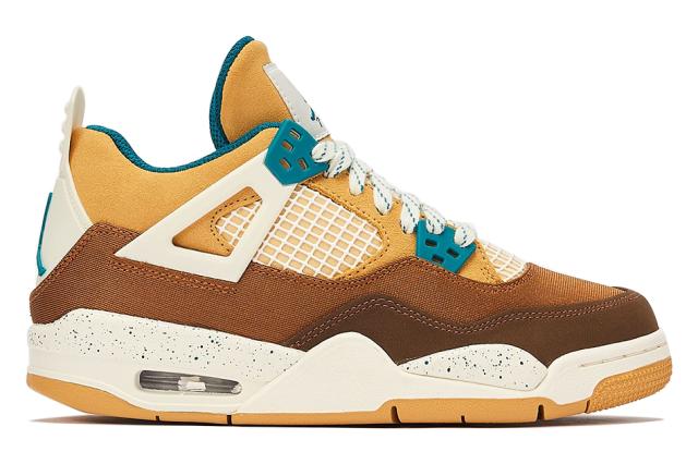 NIKE AIR JORDAN 4 RETRO GS FB2214-200 CACAO WOW/GEODE TEAL-ALE BROWN-TWINE ナイキ エア ジョーダン 4 レトロ カカオ ワウ ジオード ティールエール ブラウン トワイン レディース ガールズ スニーカー
