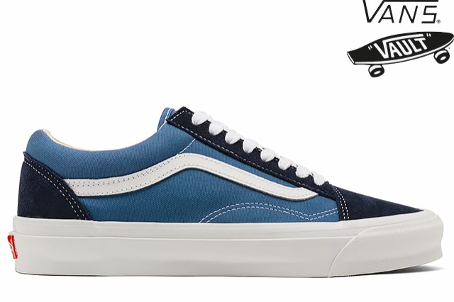 VANS VAULT OG OLD SKOOL LX VN0A4P3X5OC NAVY/STV NAVY バンズ ボルト ヴォルト ヴァンズ オールドスクール ネイビー ブルー メンズ ス