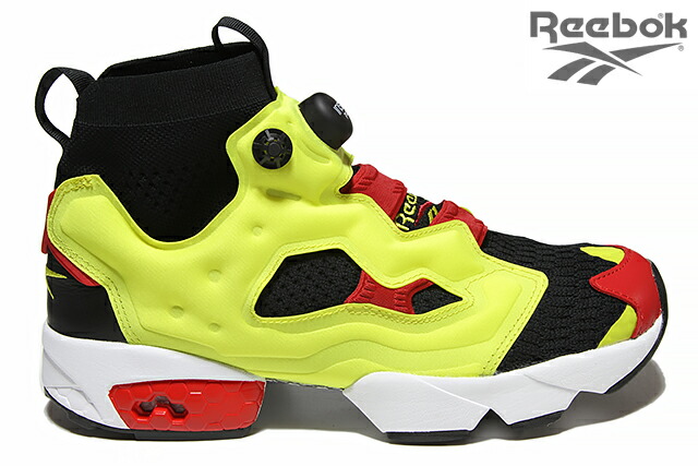 Reebok INSTAPUMP FURY OG ULTK 「CITRON」 BS6367 BLACK/HYPER GREEN/REEBOK RED/WHITE リーボック インスタ ポンプ フューリー オリジナル カラー ウルトラニット シトロン メンズ レディース スニーカー 限定