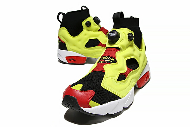 Reebok INSTAPUMP FURY OG ULTK 「CITRON」 BS6367 BLACK/HYPER GREEN
