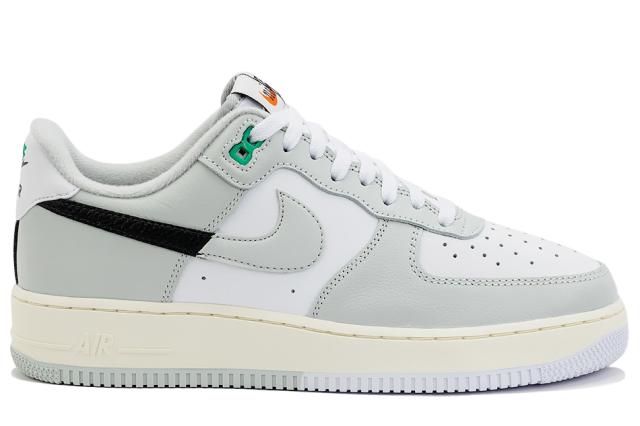 NIKE AIR FORCE 1 ’07 LV8 「SPLIT PACK」 DZ2522-001 LIGHT SILVER/BLACK/LIGHT SILVER/WHITE ナイキ エアフォース ワン ロー エレベート メンズ スニーカーの通販は