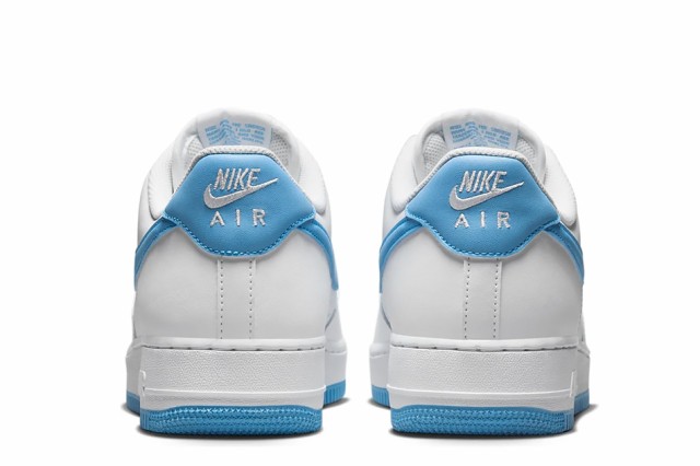 NIKE AIR FORCE 1 07 FQ4296-100 WHITE/WHITE/AQUARIUS BLUE ナイキ エアフォース 1 07 ロー ホワイト アクエリアス ブルー メンズ スニ