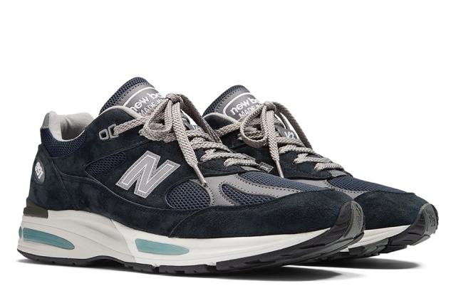 NEW BALANCE U991NV2 V2「Made in UK」 NAVY WIDTH:D ニューバランス U991NV2 ネイビー Dワイズ Made in U.K. 991 V2 England FuelCell メンズ スニーカー_1