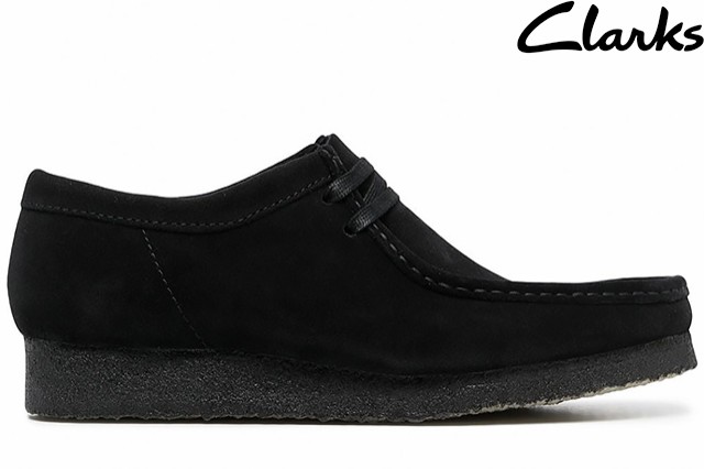 Clarks WALLABEE BOOT BLACK SUEDE 26155519 クラークス ワラビーブーツ ブラック スエード メンズ