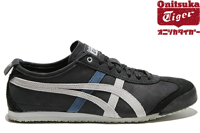 Onitsuka Tiger MEXICO 66 D832L-9096 BLACK/GLACIER GREY オニツカタイガー メキシコ 66 ブラック グレー メンズ レディース 定番 スニーカー