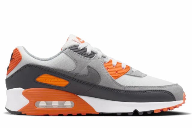 NIKE AIR MAX 90 DM0029-108 SUMMIT WHITE/SAFETY ORANGE/DARK SMOKE GREY ナイキ エアマックス 90 ホワイト オレンジ グレー メンズ 定