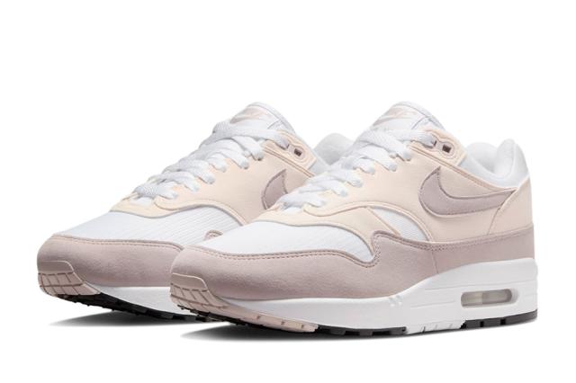 NIKE WMNS AIR MAX 1 DZ2628-106 WHITE/PLATINUM VIOLET-PHANTOM-WHITE ナイキ ウィメンズ エアマックス 1 ホワイト バイオレット メンズ 定番 スニーカー_1
