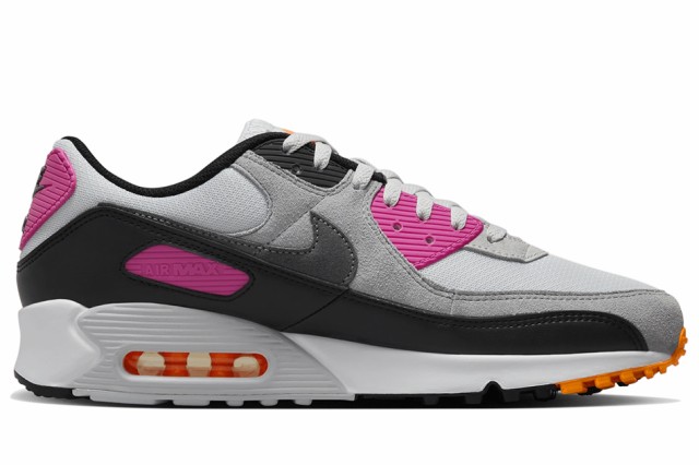 NIKE AIR MAX 90 FN6958-003 PURE PLATINUM/ALCHEMY PINK/TOTAL ORANGE/COOL GREY ナイキ エアマックス 90 グレー ピンク メンズ 定番 ス