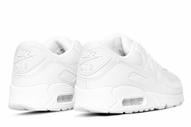 NIKE AIR MAX 90 CN8490-100 WHITE/WHITE/WHITE/WOLF GREY ナイキ エアマックス 90 ホワイト ウルフグレー メンズ スニーカー