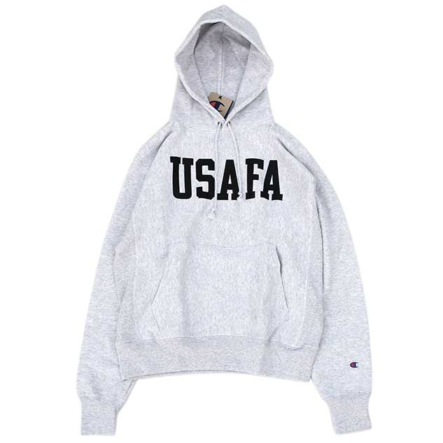 Champion 「USAFA ISSUE OFFICIAL PRINT」 R/W HOODED SWEAT CS3051940