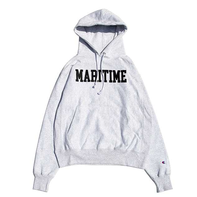 Champion 「MARITIME ISSUE OFFICIAL PRINT」 R/W HOODED SWEAT CS3051940 チャンピオン Reverse Weave リバースウィーブ パーカー フー