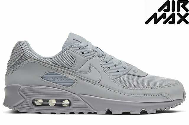 NIKE AIR MAX 90 CN8490-001 WOLF GREY/WOLF GREY-WOLF GREY-BLACK ナイキ エアマックス 90 ウルフグレー メンズ スニーカー