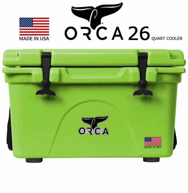 ORCA COOLERS 26 QUART LIME「Made in U.S.A」 ORCL026 orca オルカ