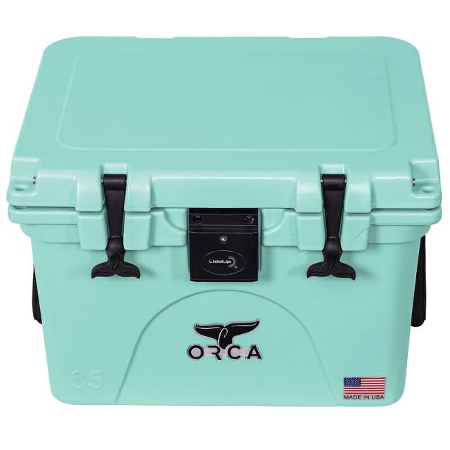 日本未発売」ORCA LIDDUP COOLERS 35 QUART SEAFOAM 「Made in U.S.A