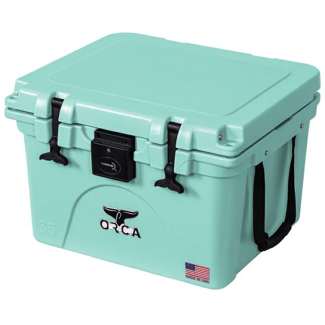 【日本未発売】ORCA 35QT Liddup クーラーボックス 日本未発売」ORCA LIDDUP COOLERS 35 QUART SEAFOAM 「Made in