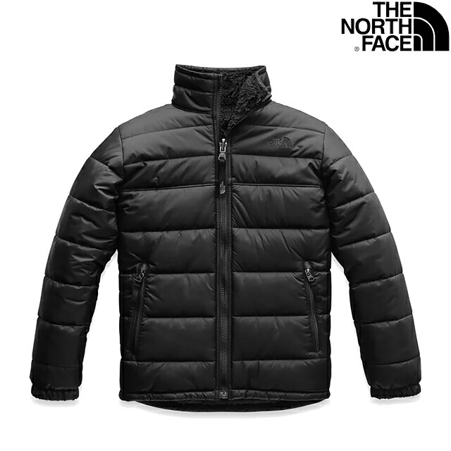「Sale!」 THE NORTH FACE BOYS REVERSIBLE MOUNT CHIMBORAZO JACKET NF0A34QJ-KX7 TNF BLACK ザ ノースフェイス ボーイズ リバーシブル チンボラソ ジャケット ブラック USA 限定 キッズ 子供 アウトドア フリース パーカー