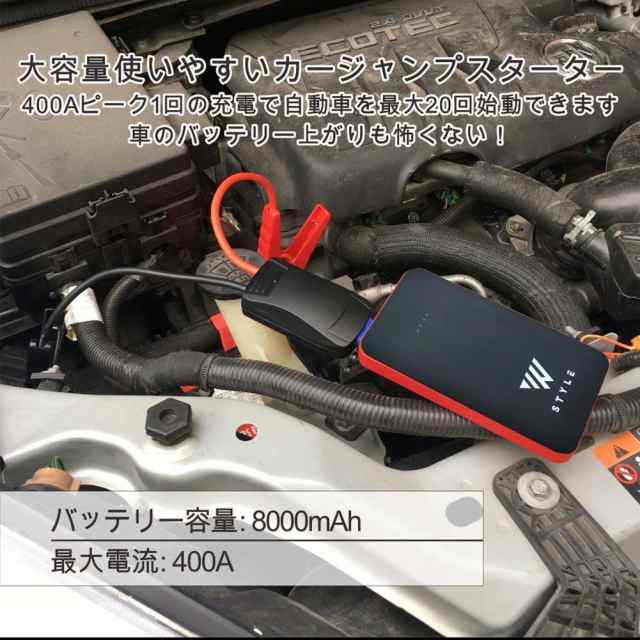 【M2082-75-50】ジャンプスターター 12V 　大容量 おすすめ