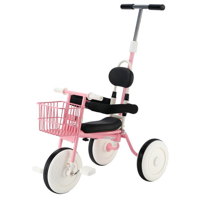 三輪車 乗用玩具 手押し棒 3in1 おしゃれ 乗り物 おもちゃ キッズ コントロールバー付き 子供用三輪車 3輪 幼児 自転車 バイク ペダル付き 三輪車 乗用玩具 手押し棒 3in1 おしゃれ 乗り物 おもちゃ キッズ