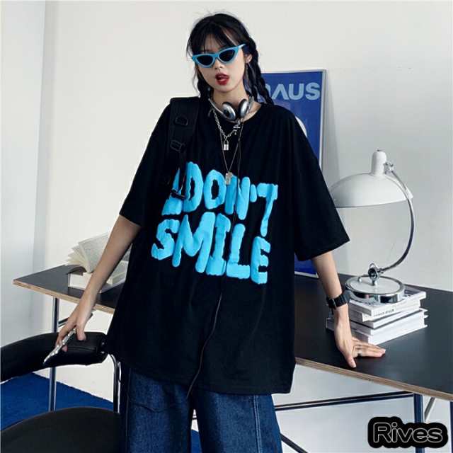 Tシャツ レディース シャツ 半袖 夏 古着 モード系 韓国ファッション 楽天ファッション 送料無料 代 韓国ストリート ストリート系 の通販はau Pay マーケット 韓国ファッション Rives