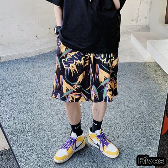 ハーフパンツ メンズ ボトムス 半ズボン 韓国ファッション モード系 オルチャン ダンス イベント 衣装 古着 楽天ファッション 送料無料 2の通販はau Pay マーケット 韓国ファッション Rives