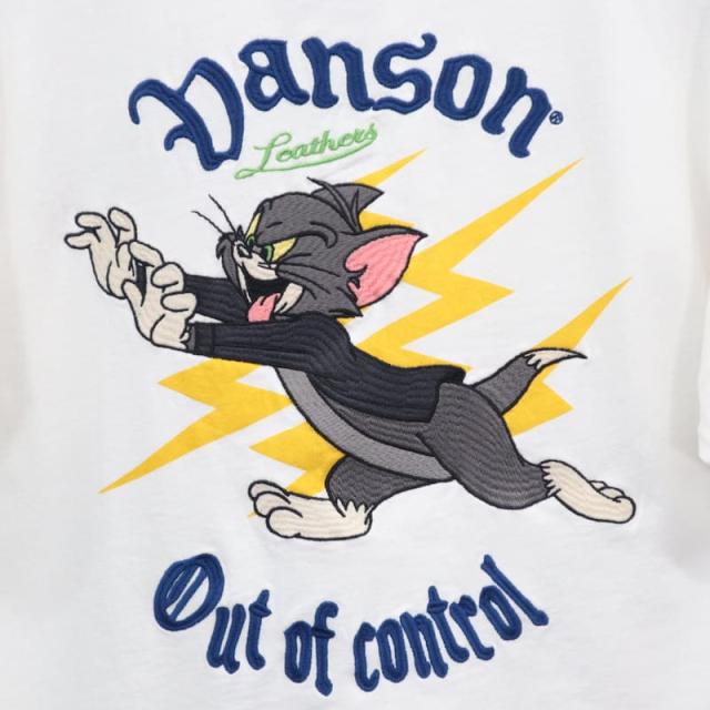 送料無料】メンズ トムとジェリー VANSON バンソン コラボ 半袖 T