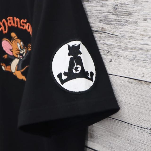 送料無料】メンズ トムとジェリー VANSON バンソン コラボ 半袖 T