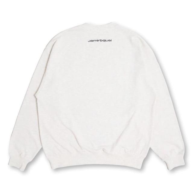 【送料無料】メンズ ジャミロクワイ Jamiroquai 長袖 トレーナー スウェット トップス バッファローマン プリント サークル ヴィンテージ加工 ウォッシュ加工 ワイドシルエット ユニセックス レディース ライトグレー 黒 ブラック 送料無料】メンズ ジャミロクワイ Jamiroquai 長袖 トレーナー