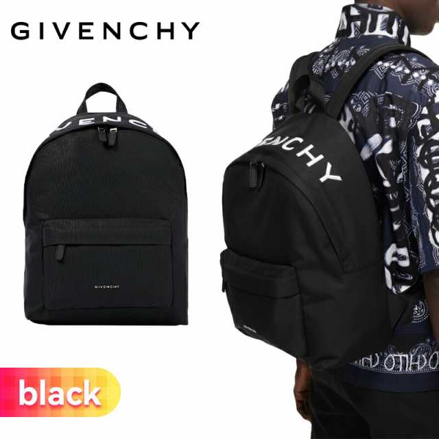 GIVENCHY リュック ジバンシィ ロゴ刺繍入り ナイロン製 バックパック