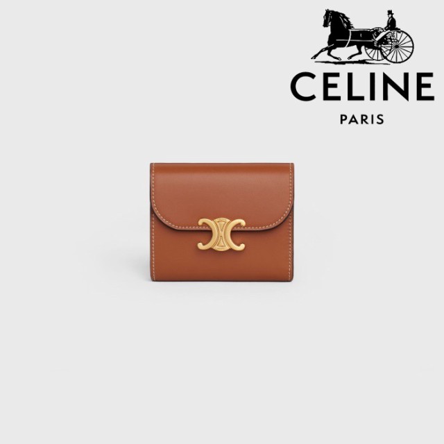 新入荷/一点限定】celine セリーヌ 財布 新品 三つ折り ミニ スモール