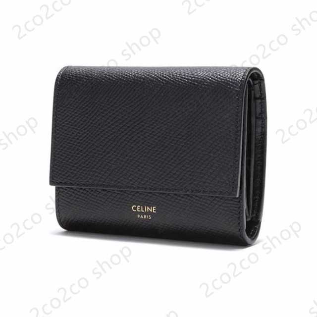 一点限定】celine セリーヌ 財布 新品 三つ折り ミニ スモール