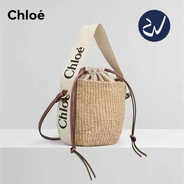 chloe クロエ 新品 かごバッグ CHLOE WOODY カゴバッグ スモール ...