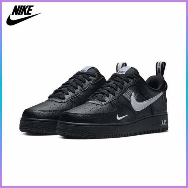 NIKE AIR FORCE 1 LOW UTILITY BLACK WHITE