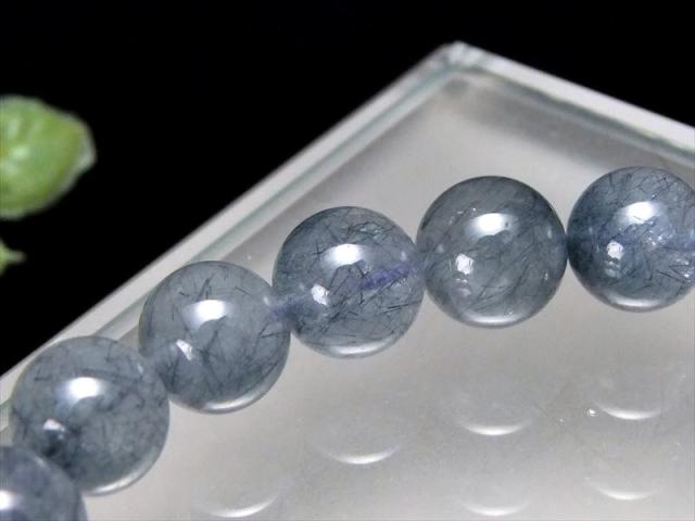 ブルールチル（濃） 無染色 天然 藍色 ブルールチル ブレスレット針