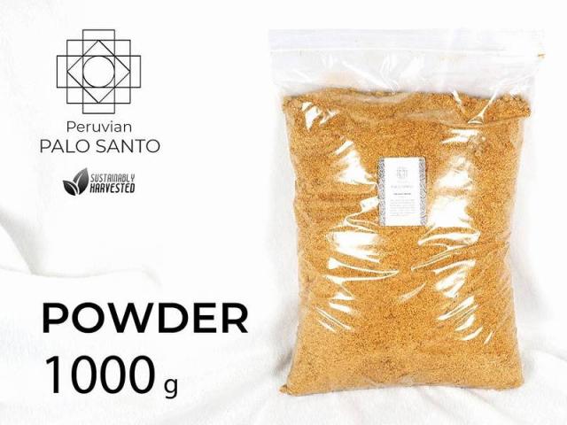 パウダータイプ ペルー産 パロサントパウダー 1袋 約1000g入り お得な大容量 チャック付き袋入りパロサント粉末香 ペルー産の通販は