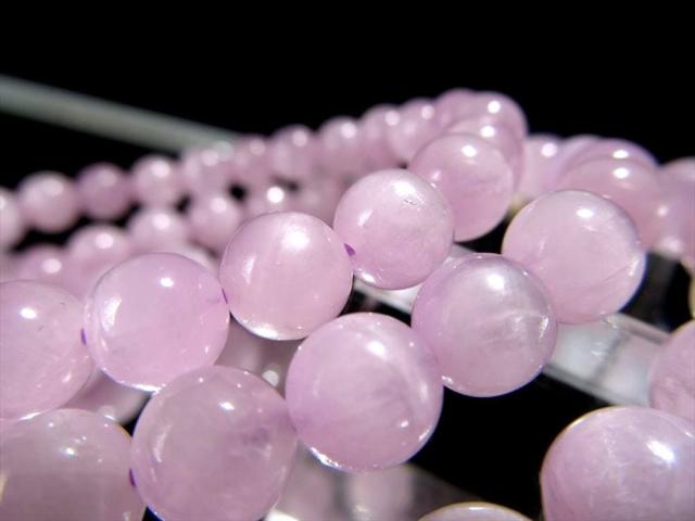 ミルキーキャッツアイクンツァイト(リチア輝石)ブレスレット 11mm-11.5 