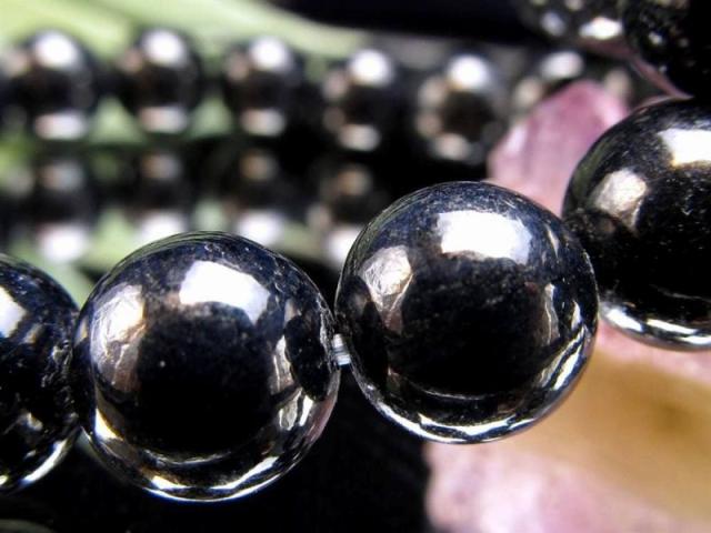AA サファイア ブレスレット 8.5mm-9mm×23珠前後 異彩を放つ 濃紺カラー 重厚感漂うブラックブルー 勝利の石 世界四大宝石の一つ ミャンマー産 パワーストーン 天然石_4