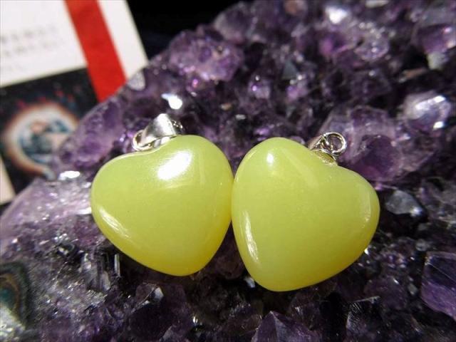 正規品 証明書付 H&E ヒーラーライト ハート型ペンダントトップ 横約15mm×縦約15mm 1個売り Silver925 Healerite pe-pの通販は 5,087円