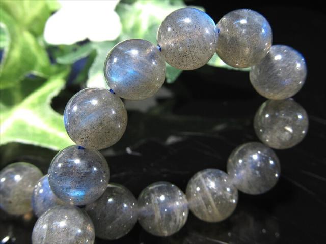 美麗シラー ラブラドライト ブレスレット 8mm-8.5mm×22珠