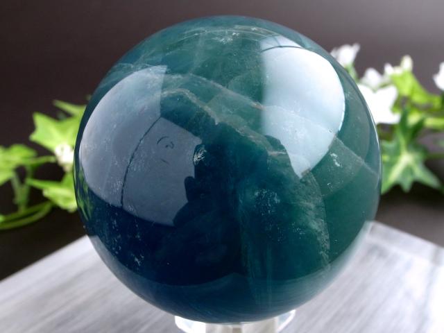 グリーン フローライト 台座付き フローライト台座付き