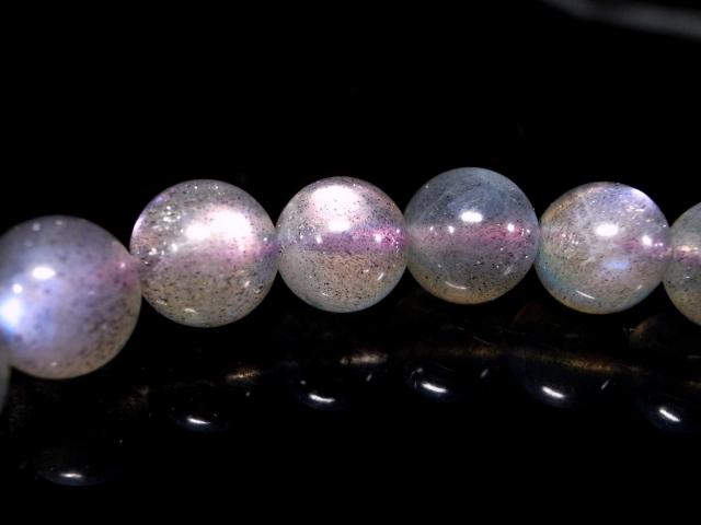 ピンク＆パープルシラー ラブラドライト パープルシラー有り