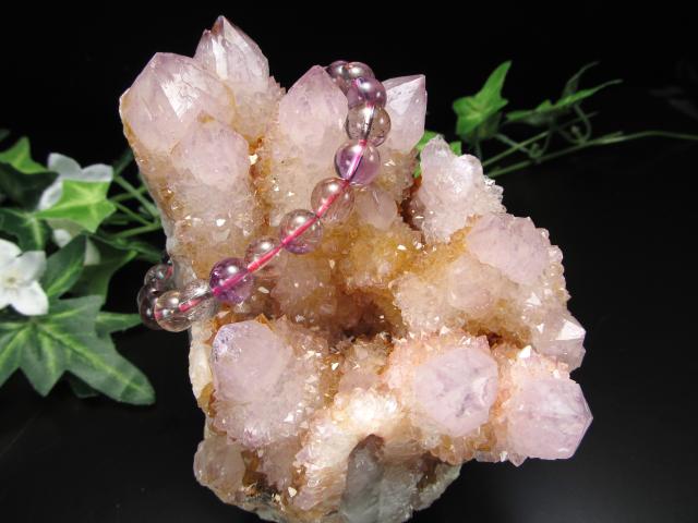 ピンクアメジスト カクタスクォーツ 原石 【公式通販】