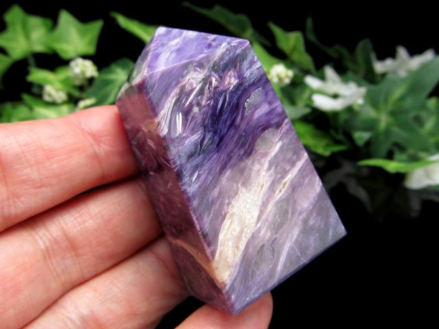 極上品 美模様 癒し チャロアイト スフィア 台付 三大ヒーリング