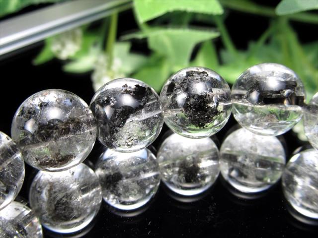 虹入り 4A エレスチャルクォーツ ブレスレット 11mm-11.5mm×19珠 最強パワー 骸骨水晶 水晶の最終形態 一点物 ヒマラヤ産 パワーストーン 天然石_3