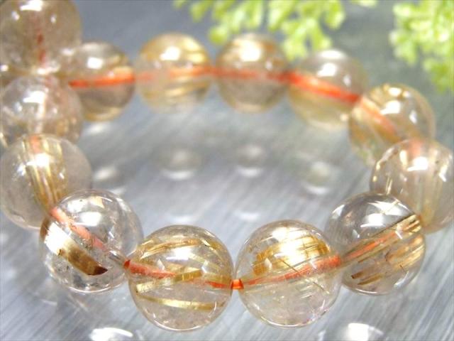 ゴールデンルチルクォーツ (3A) (約10.5～11mm)