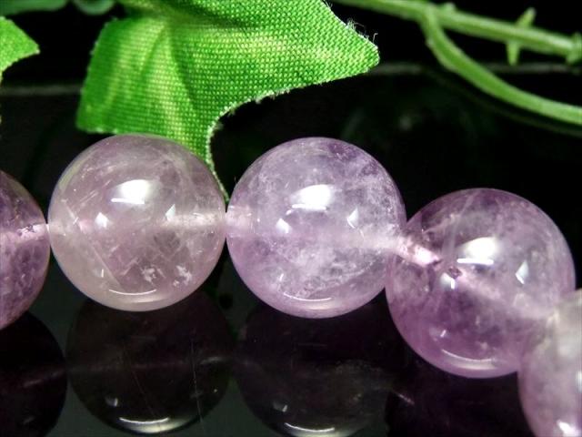 激レア・濃厚色 大珠 モンドクォーツエレスチャル ブレスレット 約14mm-14.5mm×16珠 世界的希少水晶 ギャランティーカード付き タンザニア モンド地方産 パワーストーン 天然石_3