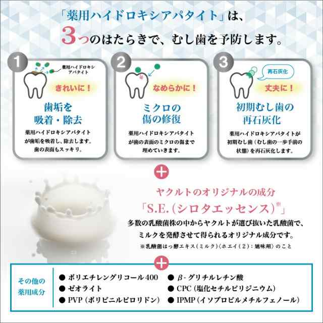 ヤクルト歯磨き粉アパコート120g  12本セット